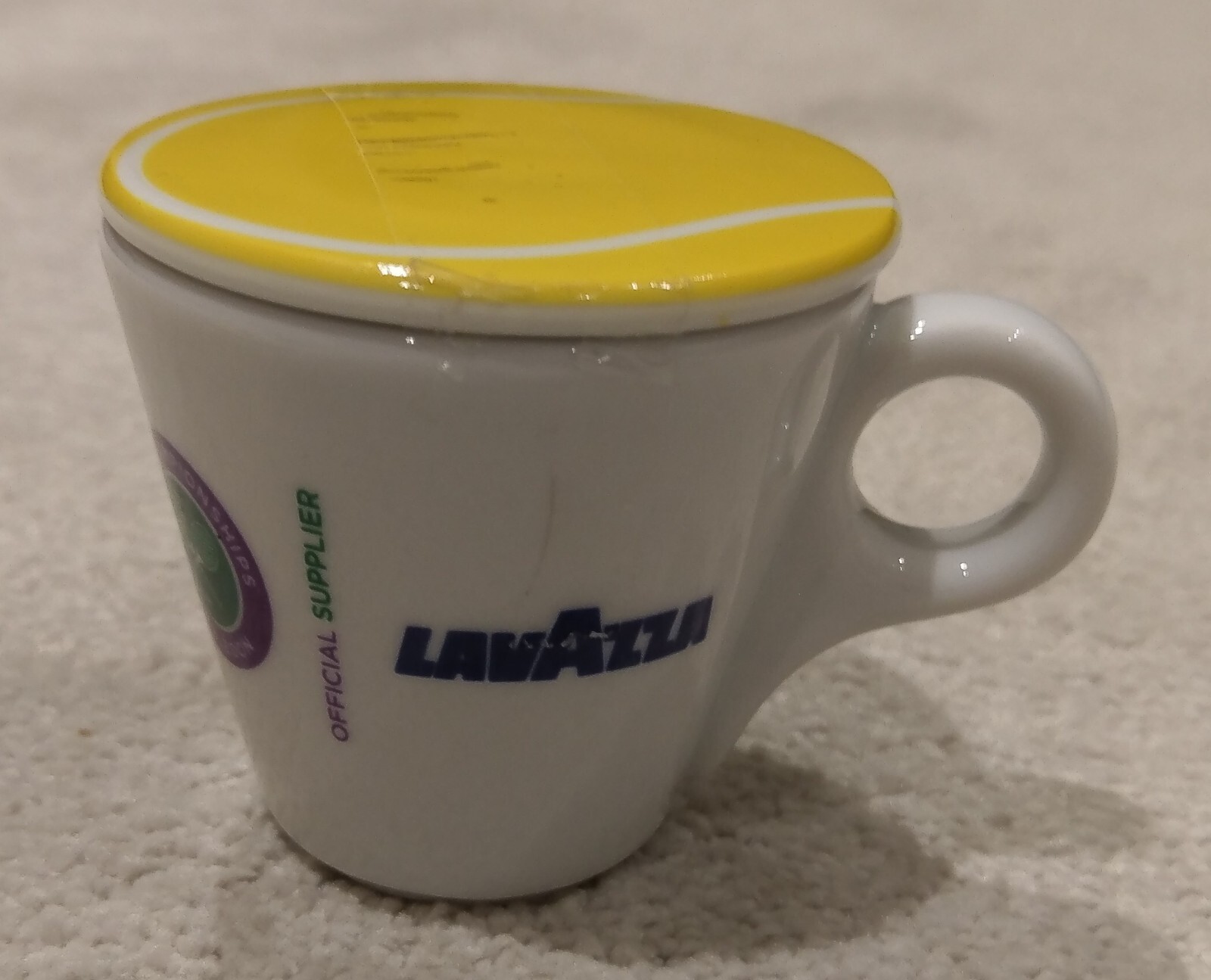 LAVAZZA Wimbledon espresso coffee cups, saucers & Spoons. New in packaging. Rare eBay