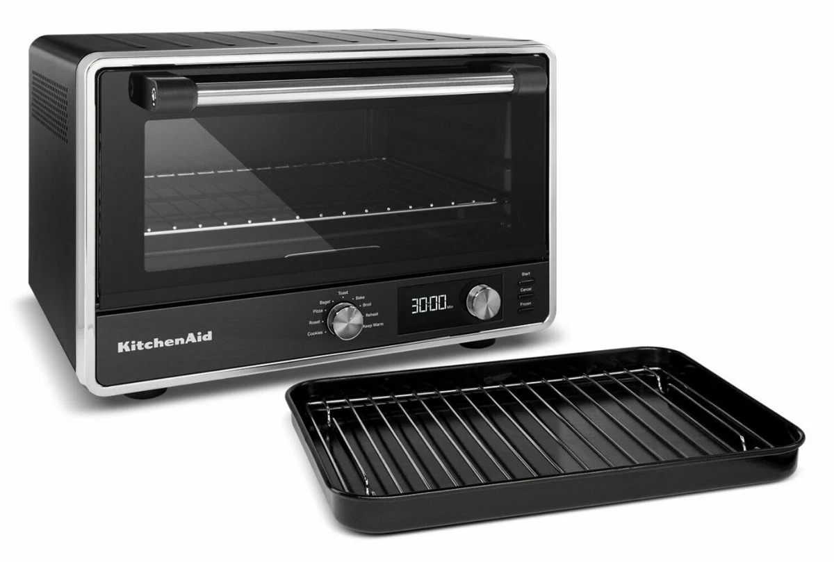 KitchenAid Digital Countertop Oven with Airfry in Matte Black