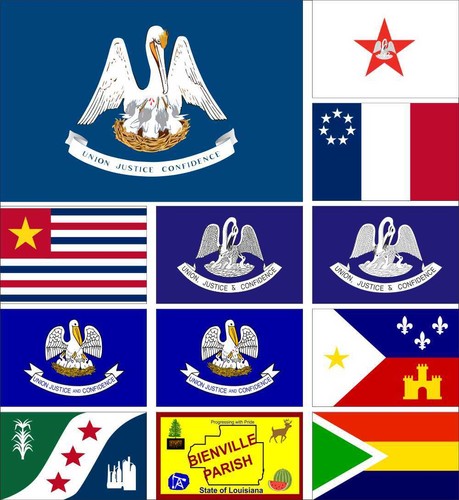 Usa State Louisiana Flag 3x5ft Secession Baton Rouge Orleans Acadiana Pelican Ebay