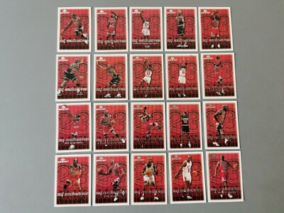 MICHAEL JORDAN 99 Upper Deck MJ Exclusives MVP 20x Cardlot #179,180,183,186 etc.