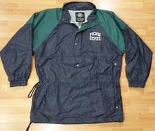Charles River Jacket Anorak Womens Large Penn State Hide Away Hood Outdoor