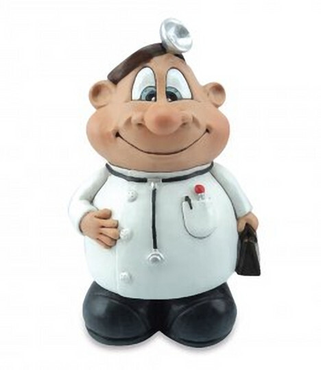 Hucha Divertida Oficios Les Alpes Médico Doctor 014 99231 Recepción