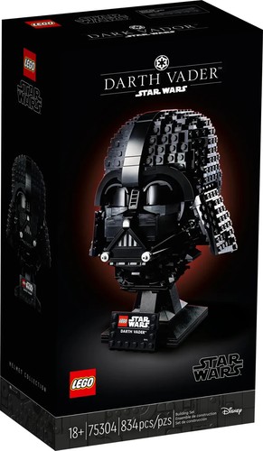 75304 LEGO Star Wars Helmet Collection Darth Vader Helmet - Picture 2 of 9