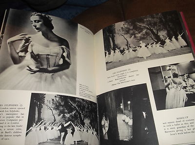 VINTAGE 1936 HB DC BOOK BALLETOMANE'S SCRAP BOOK HASKELL 193 ILLUSTRATIONS PHOTO