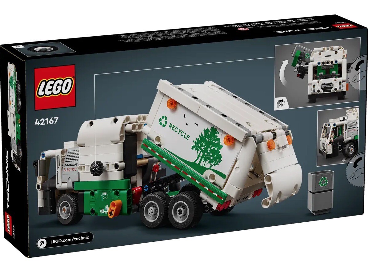 LINDAZINE様確認用 LEGO 42167 Mack LR Electric Garbage Truck - Technic - BNISB - AU