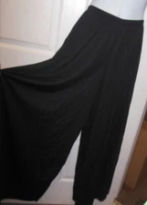 PRAISE LITURGICAL Church DANCE Palazzo Pants BLACK Ch/Ladies Sizes Praisewear 