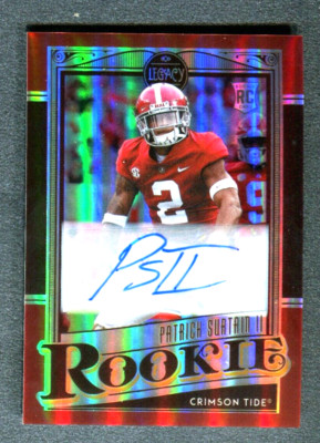2021 Legacy Premium Penmanship Ruby #177 Patrick Surtain II 42/50 A48 446