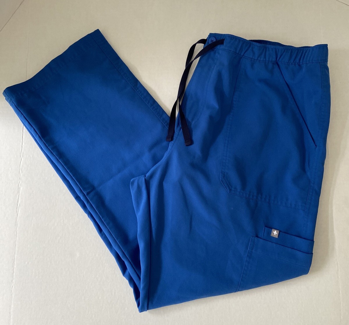 Figs Blue Scrub Pants Technical Collection Mens SZ XXL Medical