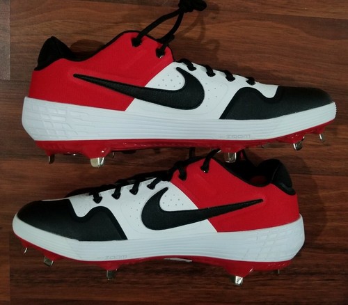 Nike Alpha Huarache Elite 2 Béisbol Color 'BLACK TOE' Blancas/Rojo Talla 13  | eBay