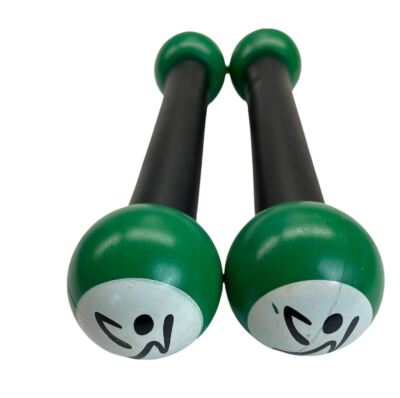 ZUMBA ToningSticks マラカスダンベル  3セット Zumba Fitness Exhilarate Toning Stick Set 1lb Weights Each Maraca