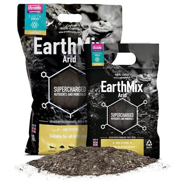 Arcadia Earth Mix / Arid Reptile Substrate - Terrarium / Vivarium