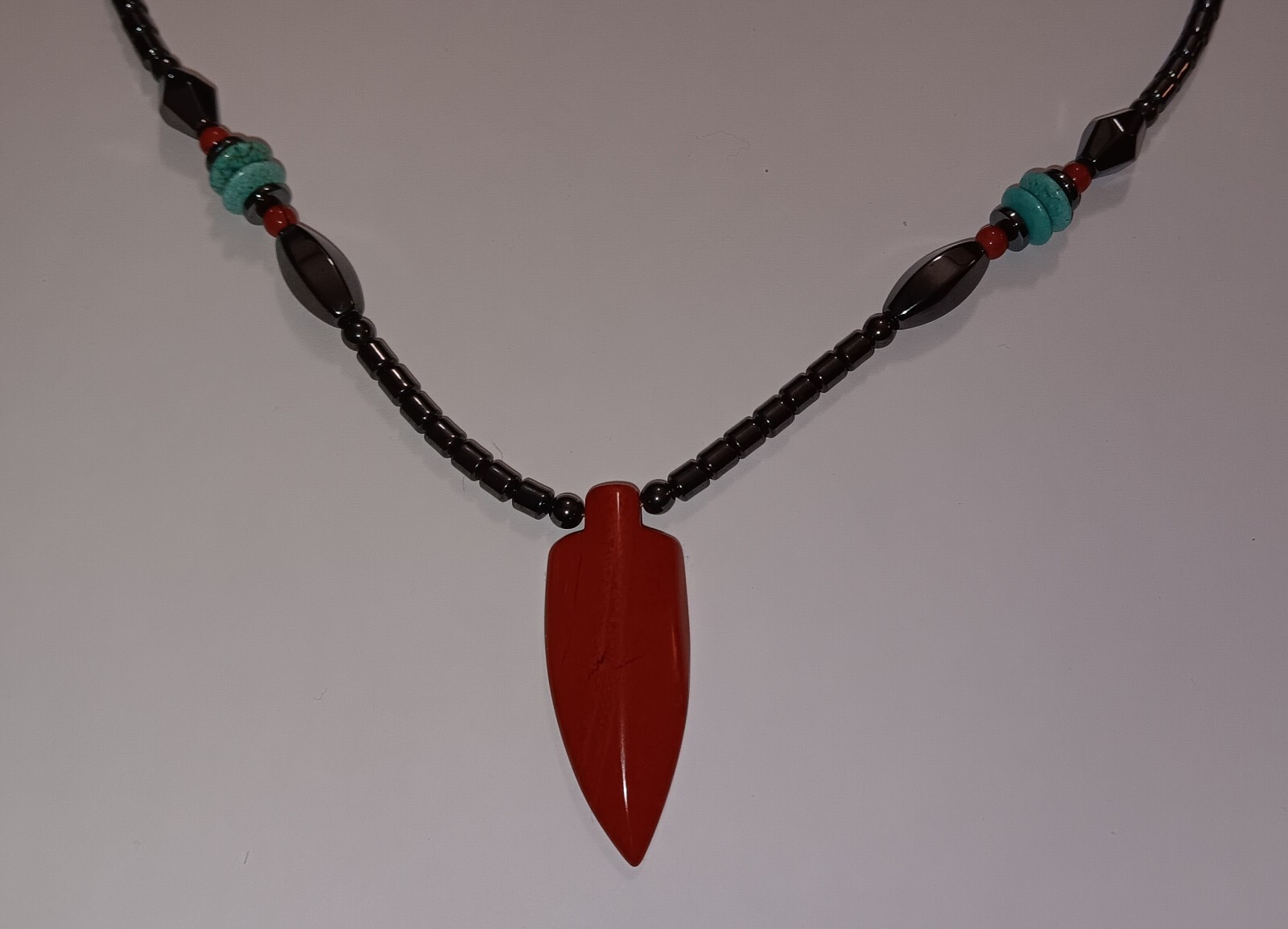 Carnelian Arrowhead Necklace - image 2