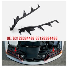 Für BMW 3er E46 Scheinwerfer Zierleisten Set vorne unten links rechts 1998-2001