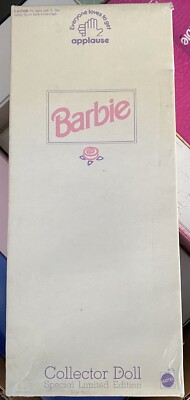 Vintage 1991 Applause Collector Barbie Doll Special Limited