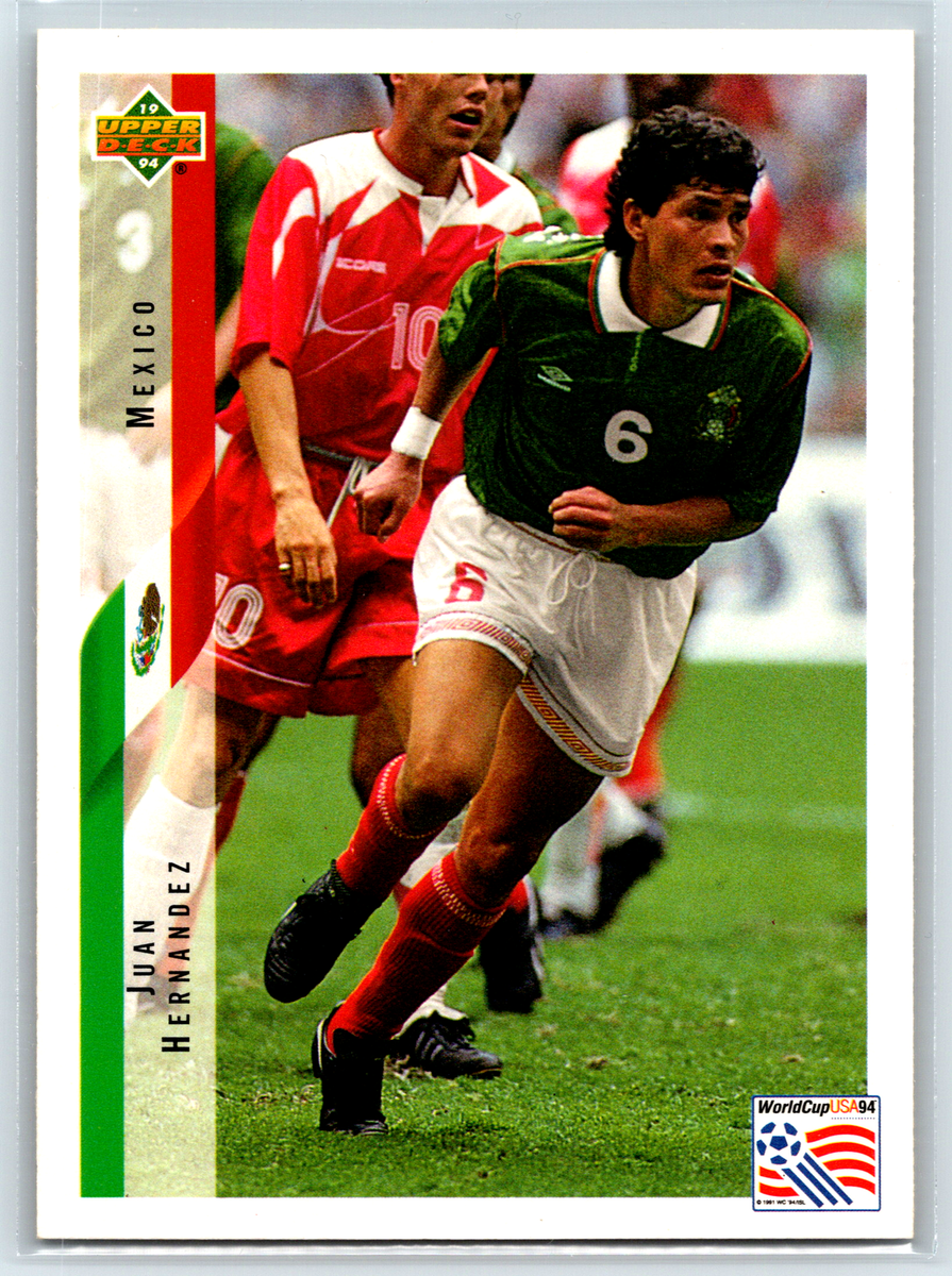 Juan Hernandez 1994 Upper Deck World Cup Mexico | eBay