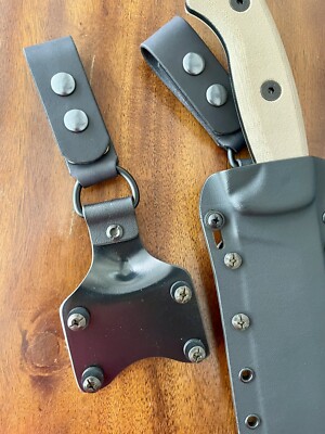 Leather & Kydex Dangler for ESEE Junglas  (Knife and Sheath Not Included)