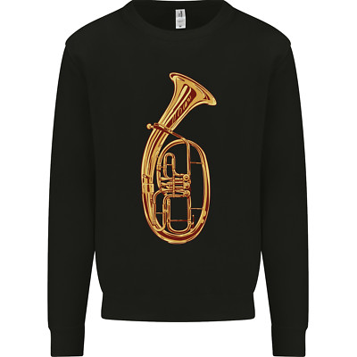 Tenorhorn Blechblas Musikinstrument Herren Sweatshirt Pullover