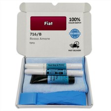 Lackstift f&uuml;r Fiat Rot ROSSO AMORE 716 B TIPO Stift Stick Kratzer Lackschaden