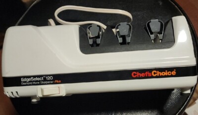 Chefs Choice Knife Sharpener EdgeSelect 120 Diamond Hone Sharpener Plus