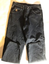 Wrangler 95401 NN 33x30 Black Made USA 100 Cotton Jeans Vintage Tag American