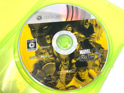 MARVEL VS CAPCOM 3 Fate of Two Worlds Xbox For Japan System xb