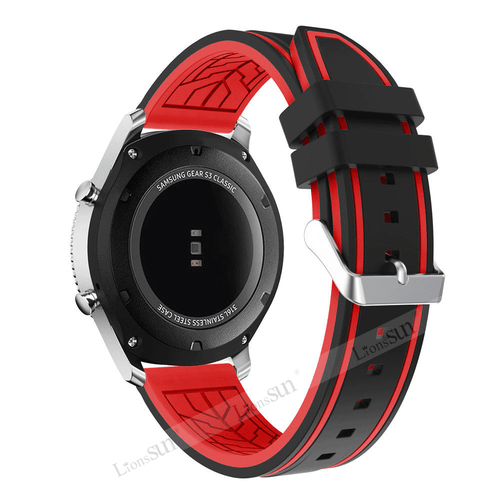 Leather Bracelet Strap Band for Samsung Galaxy Watch 46mm SM-R800 / Watch3 45mm - Picture 378 of 666