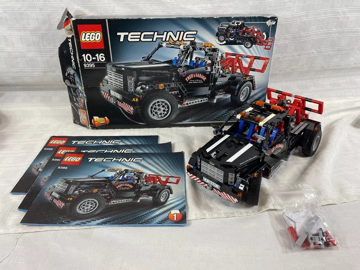 Lego Technic Pick Up Tow Truck Set 9395 Build Verified Complete Original Box