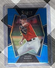 2022 Select Light Blue Prizm #147 Shane Bieber #'d 78/149 Indians/Guardians ⚾️🔥
