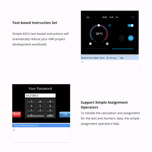 Nextion 5.0" Intelligentes Touch Display kapazitives resistives HMI Touchscreen Panel - Bild 10 von 18
