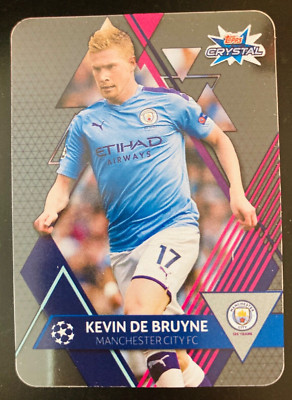 2019-20 Topps Crystal Champions League # 42 Kevin De Bruyne