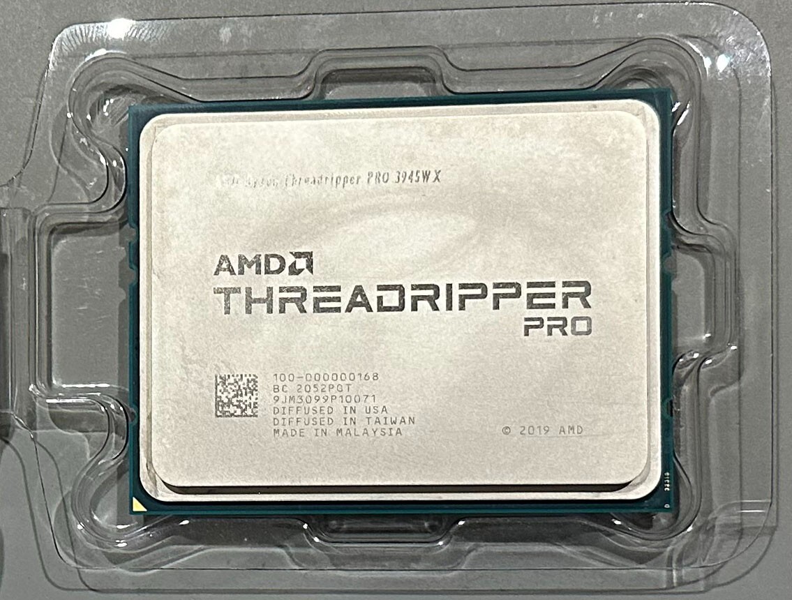 AMD Ryzen Threadripper PRO 3945WX 4.0GHz 12 Core SWRX8 Lenovo Locked