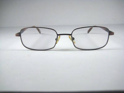 Timex Optical Eyewear Frames Eyeglass Brown Case T234 Metal Copper Color 511835