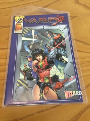 WIZARD 1/2. VAMPI. SPECIAL MAIL AWAY ONLY ISSUE. COA.