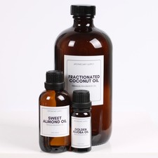 Carrier Oils Cosmetic Grade  Jojoba Sweet Almond Coconut Avocado  0.5  8 oz