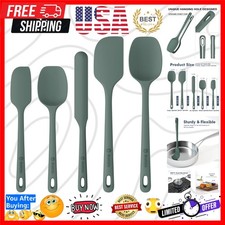 5 Pieces Silicone Spatula Set, Food Grade Rubber Spatula, Upgrade Strong Hand...