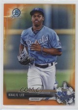 2017 Bowman Chrome Prospects Orange Refractor 14/25 Khalil Lee #BCP218 7m3