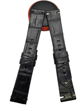 Bracelet En Vrai Alligator