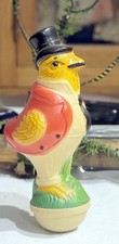 Vintage Viscoloid Celluloid Roly Poly Easter Chick. Roly Poly Toy. USA.