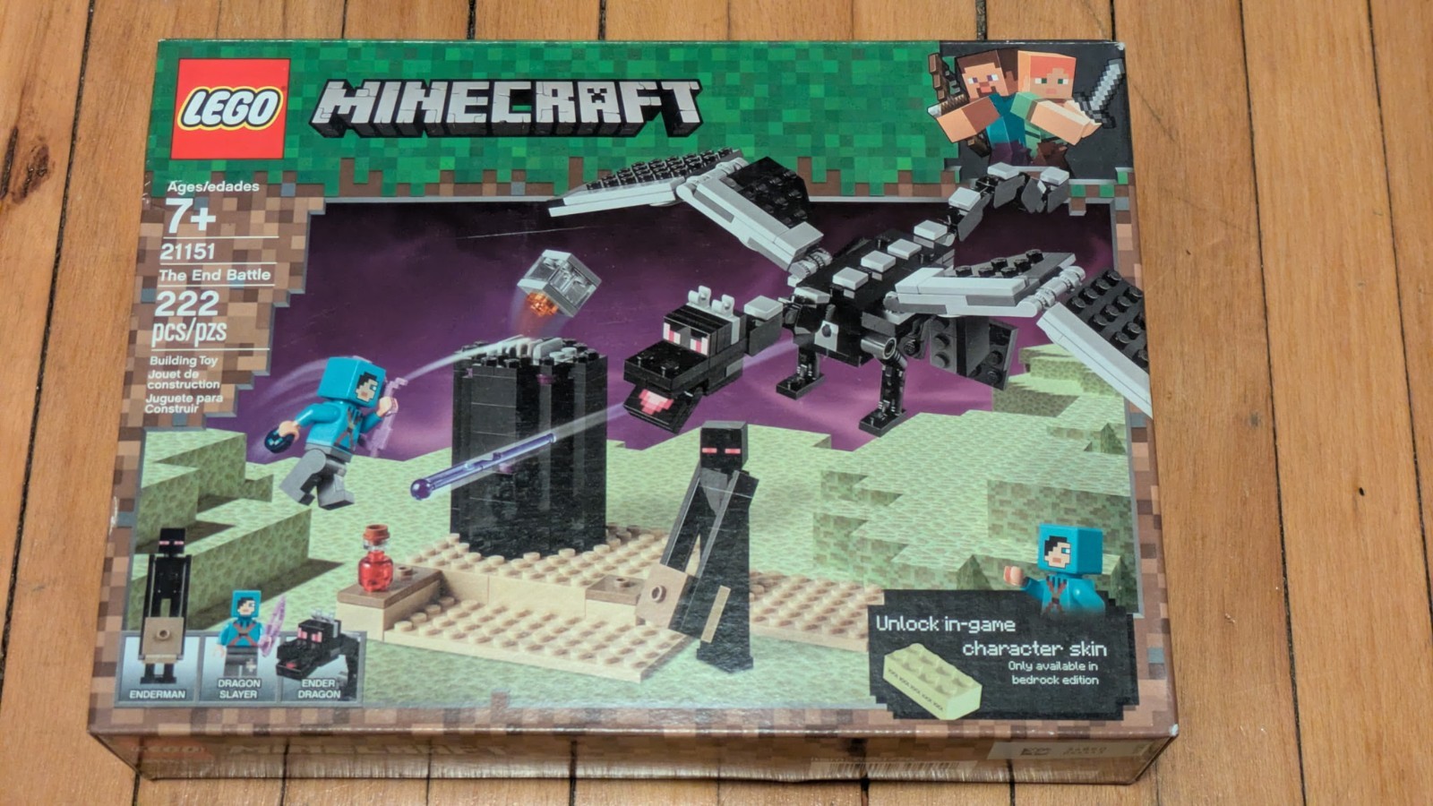 LEGO Minecraft: The End Battle (21151) unopened