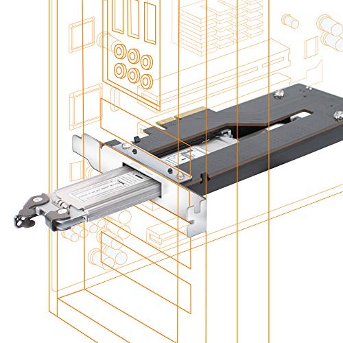 Icy Dock ToughArmor MB840M2P-B Адаптер отсека для накопителей M.2, PCI Express NVMe — PCI