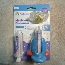 Playhouse MD Medicine Buddy Infant Medication Dispenser Rocket Star 5ml 10ml