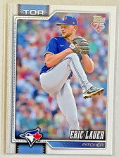 2026 Topps Series One Base Card # 175 Eric Lauer, Toronto Blue Jays