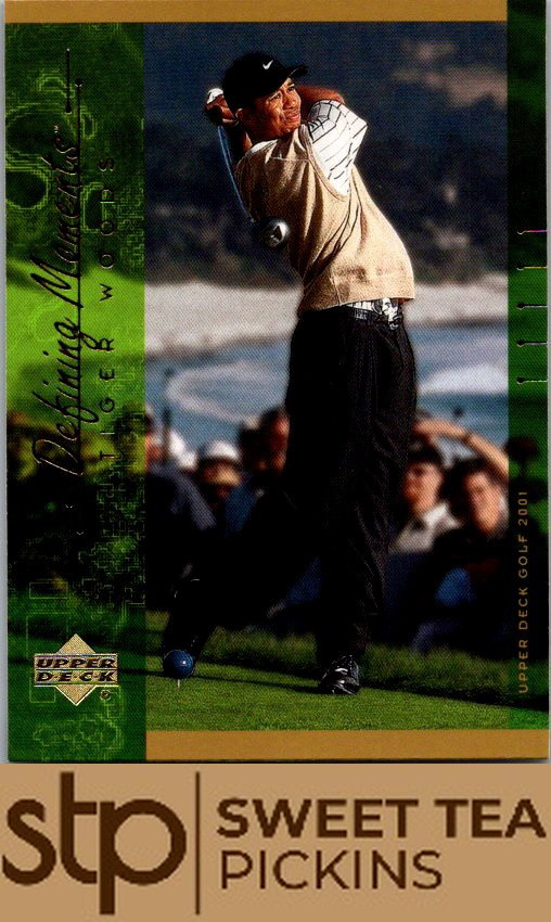 2001 Upper Deck #124 Tiger Woods