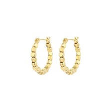 Gold Hoop Earrings, 14K Gold Plated Hoop Earrings for Women, Hypoallergenic Hoop
