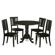 5  PC  Dining  room  set  for  4-Small  Kitchen  Table  and  4  Kitchen  Chairs