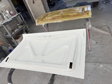 1969 1970 Ford Mustang Coupe Convertible Grande Deck Trunk Lid New Fiberglass