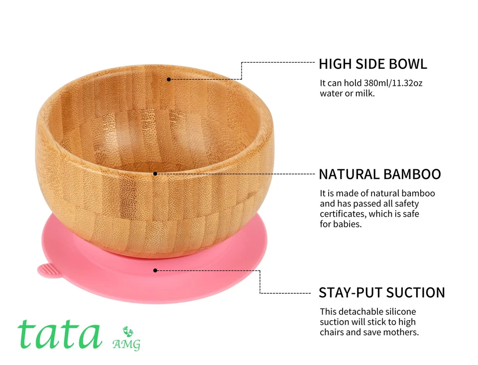 Juego de platos y cuencos con tenedor y 2 cucharas | Alimentación para niños pequeños Foto 3 de 4