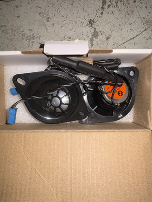 BMW 4in Component Speaker System Set w/ Tweeters 10W RMS 65139125543