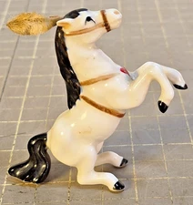 Hagen Renaker ? Circus Horse Pony Rearing Up Miniature Figurine Monrovia c