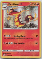 Centiskorch 010/073 Champion's Path Holo Rare